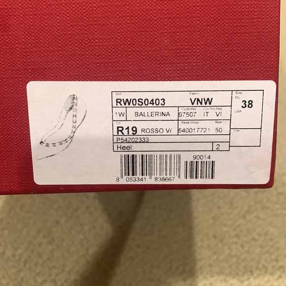 Valentino Rockstud Ballet Flats - Picture 7 of 9